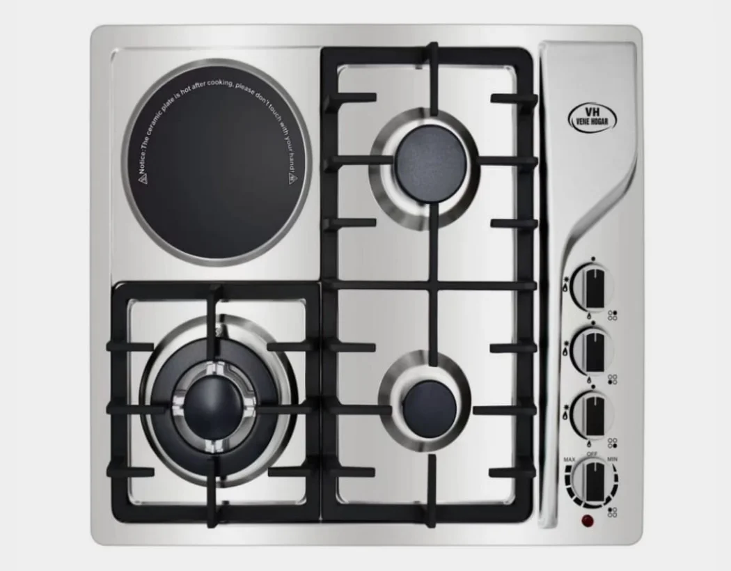 Tope NERO VH-6006EN, detalle del quemador eléctrico