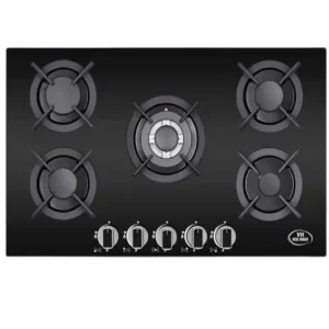 Tope NERO VH-9001GB-C12 instalado en cocina empotrada